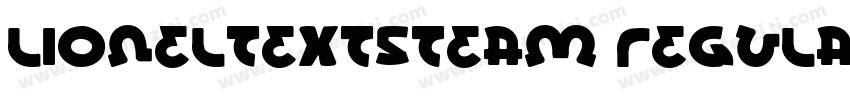 LionelTextSteam Regular字体转换